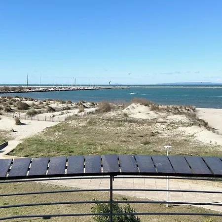 As24986-studio Direct Sur Plage, Vue Mer, Parking Appartamento Le Grau-du-Roi