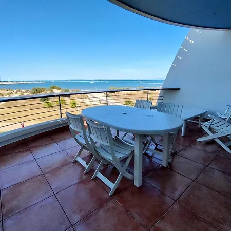 As24986-studio Cabine Direct Sur Plage, Vue Mer, Parking Appartement